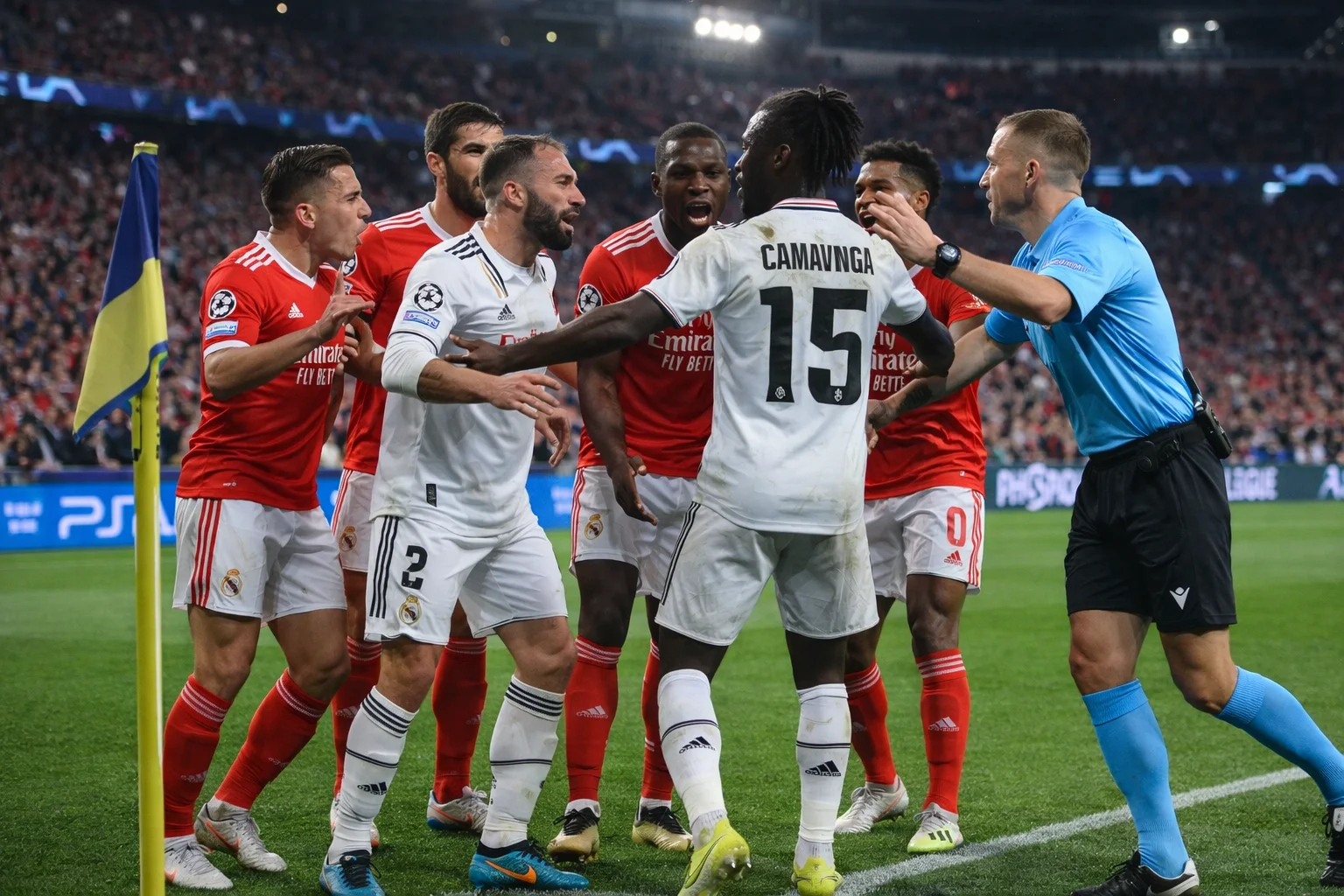 El incidente entre Prestiani y Vinícius que investigó la UEFA